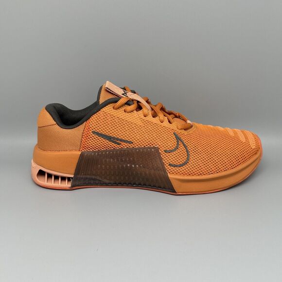 Nike Metcon 9‎ Orange Crosstraining Shoes DZ2617-800 Men's Sz 7.5 Women’s Sz 9 - Picture 5 of 10